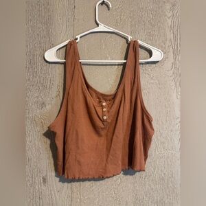 American eagle crop tank